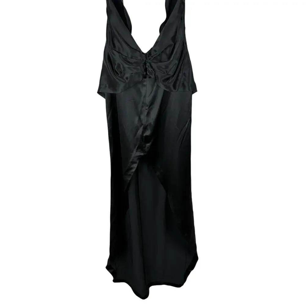 Retrofete Twist Front Dress Strapless Statement Evening Whimsigoth Party Prom S